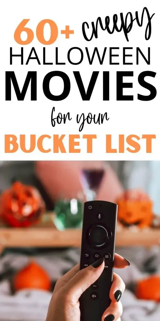 Halloween movie bucket list