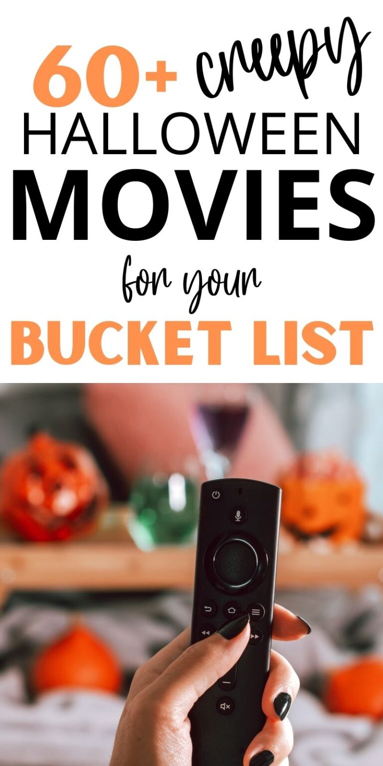 Halloween Movie Bucket List: 60+ Movies With Free Printable