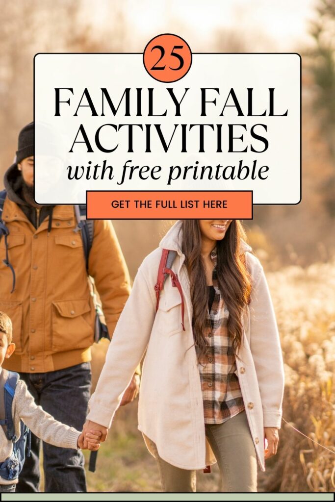 Fall family bucket list