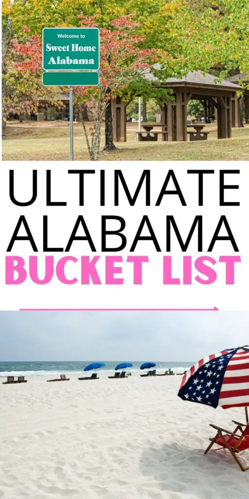 Alabama Bucket List