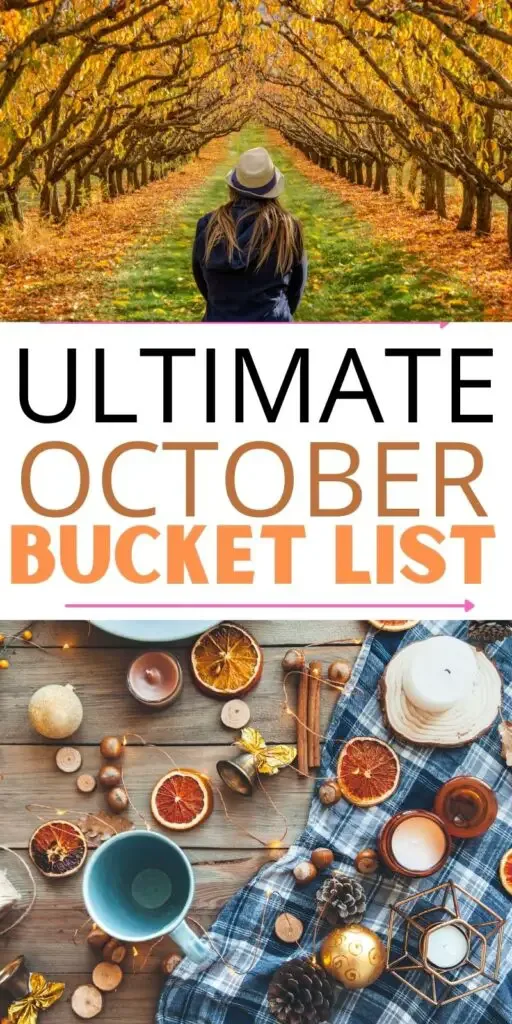October Bucket List