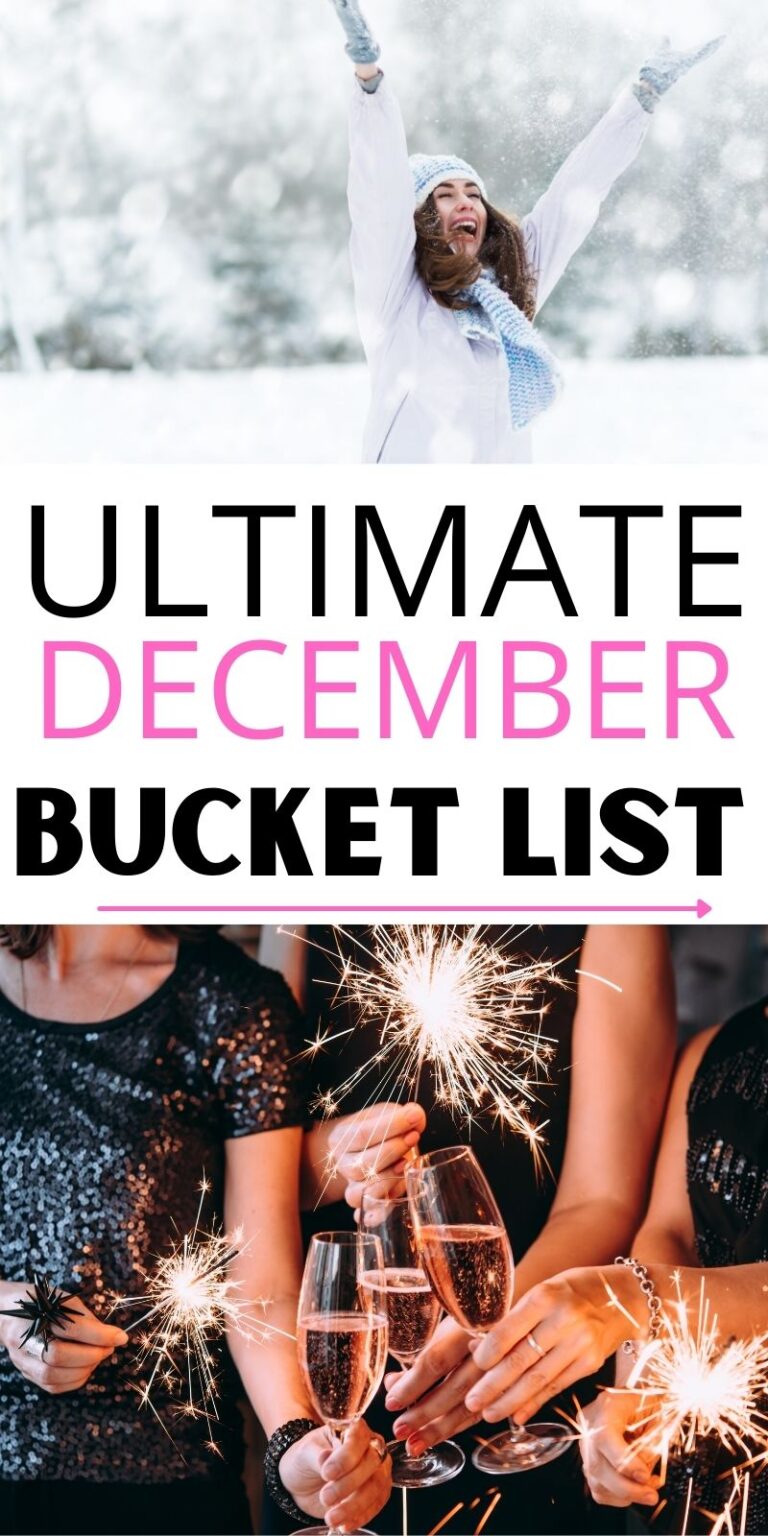 December Bucket List 31 Fun Things To Do In December