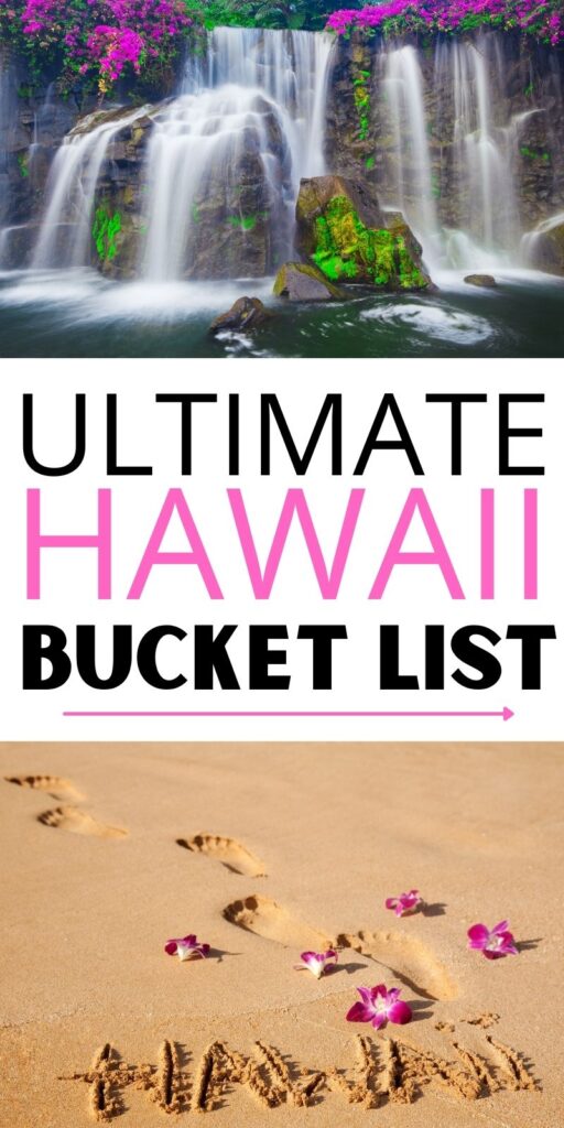 Hawaii Bucket List