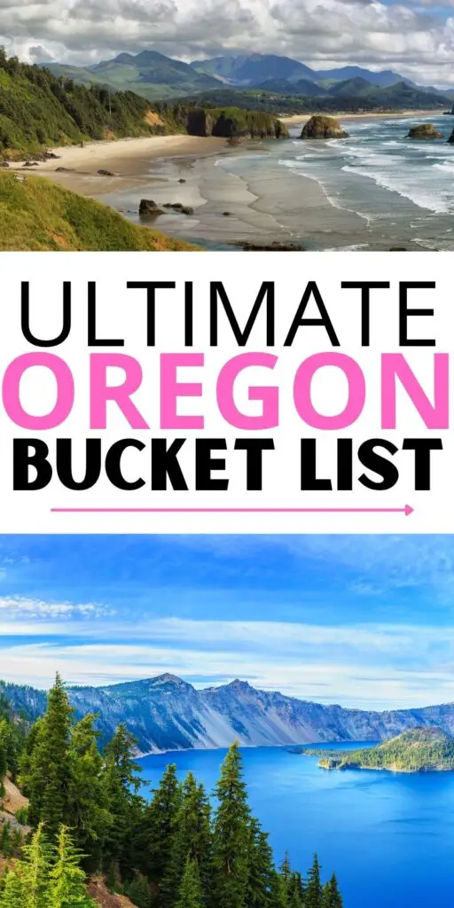 Oregon Bucket List