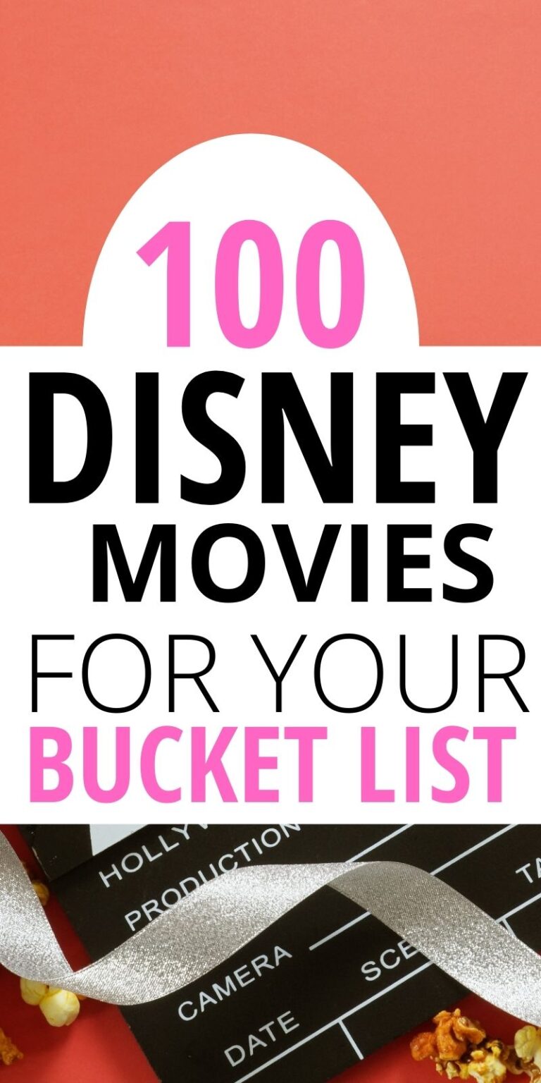 Disney Movie Bucket List 50 MustWatch Disney Movies