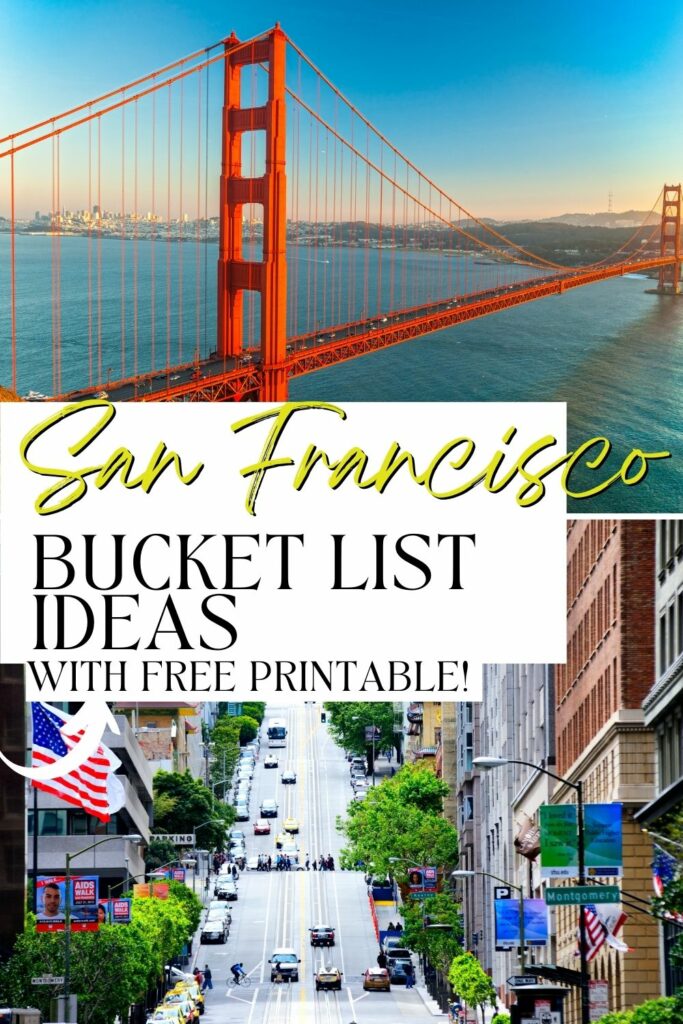 San Francisco Bucket List