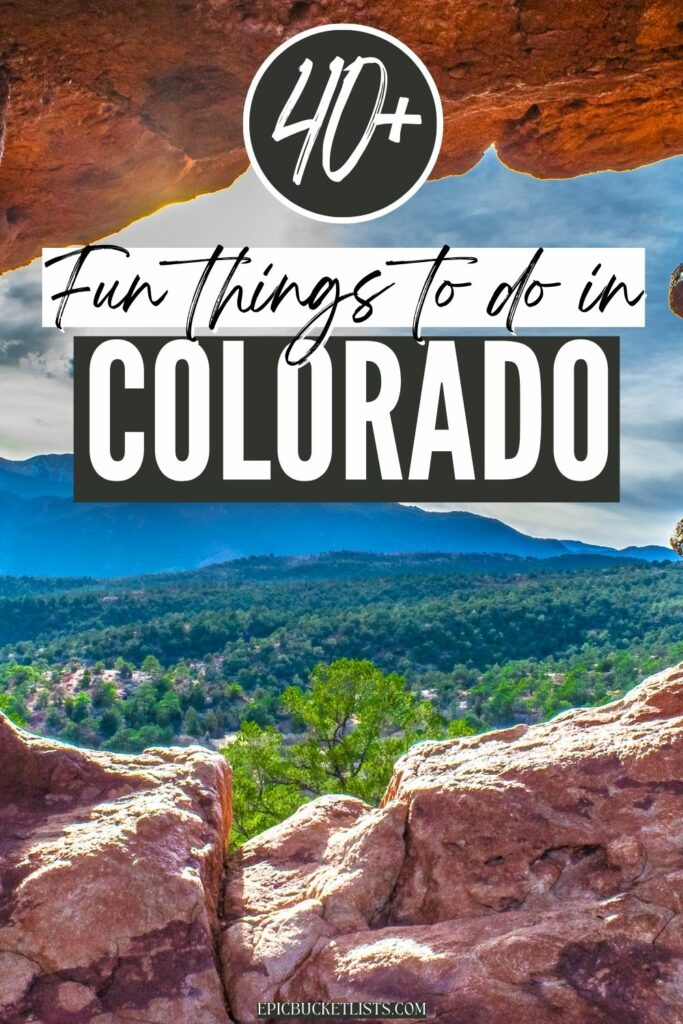 Colorado bucket list