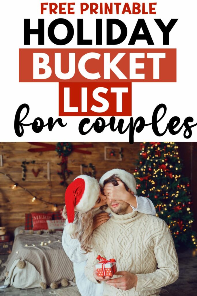 Holiday bucket list for couples