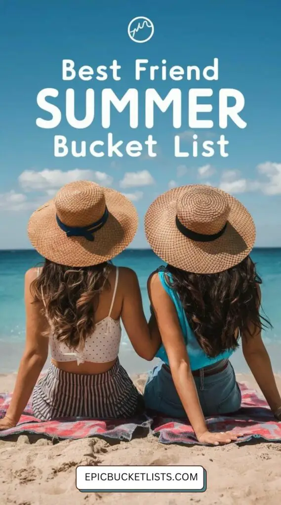 best friend summer bucket list