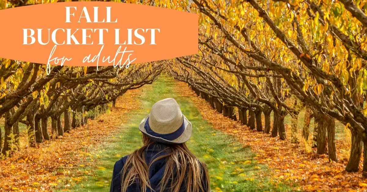 fall bucket list for adults 