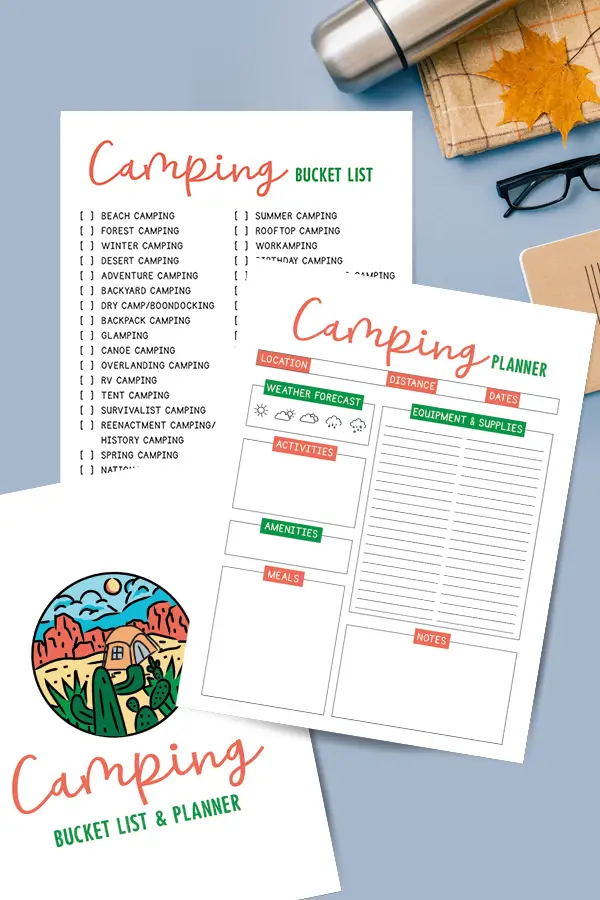 camping bucket list ideas