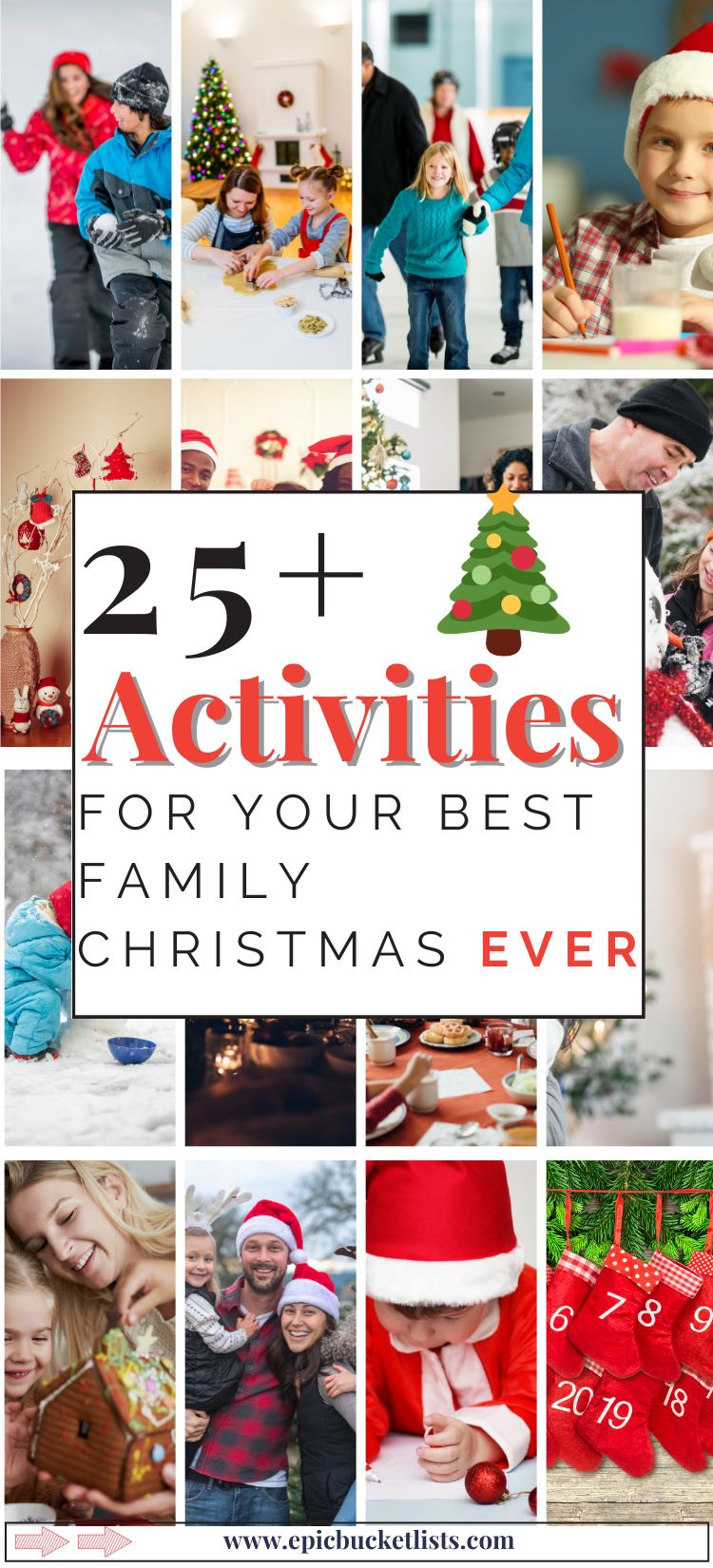 Family Christmas Bucket List: 25 Fun Holiday Activities