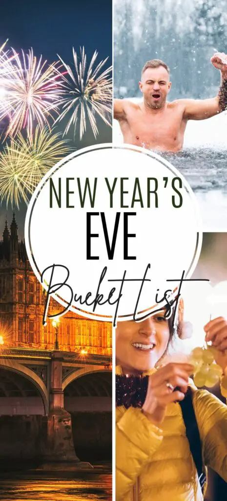 New year's eve bucket list